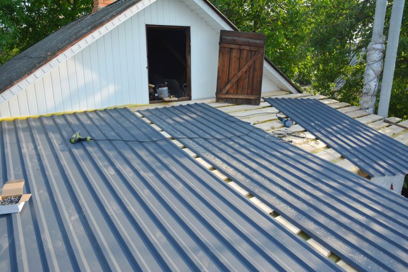 Tin Roof Installation detail
